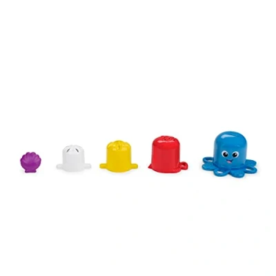 Afbeelding van Baby Einstein Ocean Explorers Opus&#039;s Stack &amp; Stream Sensorische Stapelbeker, vanaf 3 maanden