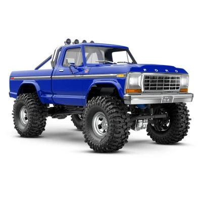 Afbeelding van TRX 4M High Trail Crawler with Ford F 150 Truck Body 1/18 Scale 4WD Electric Blauw