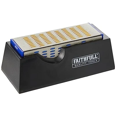 Afbeelding van Faithfull DWQUAD Diamond slijpsteen, 4 zijdig, FAIDWQUAD TB, Multi