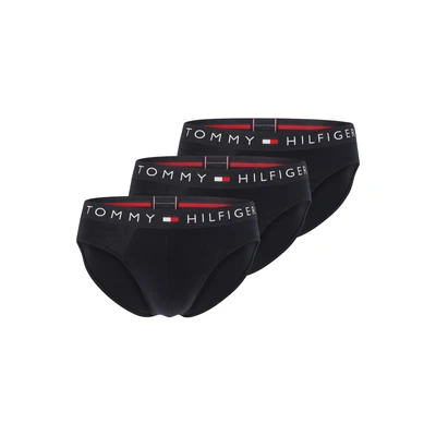 Afbeelding van Tommy Hilfiger Original Brief 3 PACK Slip, Heren, Maat: Small, Black