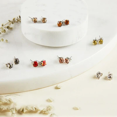 Afbeelding van Alevine Jewellery Oorbellen Bijou Set / 7 stuks