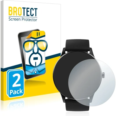 Afbeelding van BROTECT Schermbeschermer helder, Smartwatch beschermfolie, Transparant