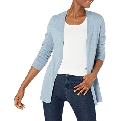 Afbeelding van Amazon Essentials Dames Lichtgewicht vest met open voorkant (verkrijgbaar in grote maten), Indigoblauw, XXL