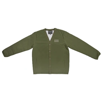 Afbeelding van Gamakatsu Insulated Cardigan Jacket Visjas Moss Green XS Vis jassen