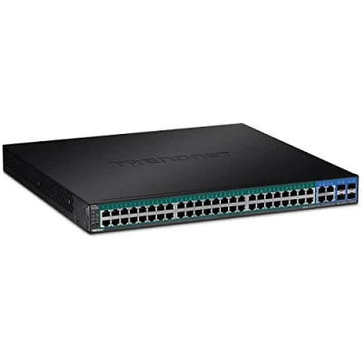 Afbeelding van Trendnet TPE 5240WS Gigabit Ethernet (10/100/1000) Power over (PoE) 1U Zwart netwerk switch
