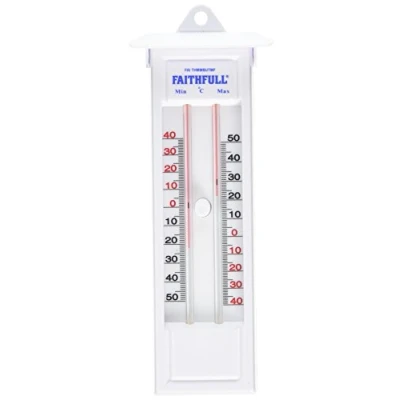 Afbeelding van Faithfull Press Button Max Min Thermometer