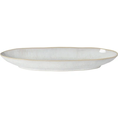Afbeelding van Costa Nova servies ovale schaal 33 cm Eivissa zeeblauw aardewerk H 4,7