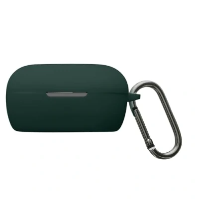 Afbeelding van kwmobile cover voor oordopjes case geschikt Bose QuietComfort Earbuds Trendy beschermhoes draadloze in donkergroen