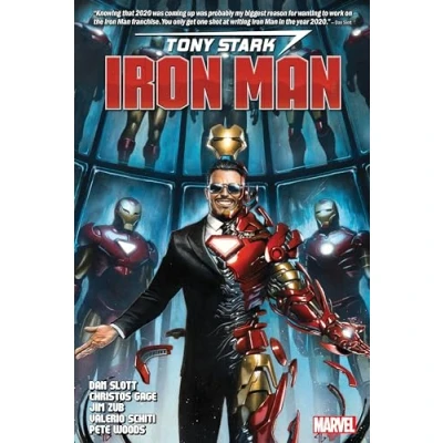 Afbeelding van TONY STARK Iron Man BY DAN SLOTT Omnibus HC: