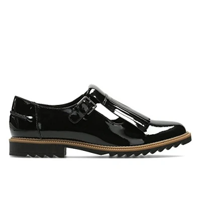 Afbeelding van Clarks Griffin Mia Penny instapper voor dames, zwart, maat 37 EU