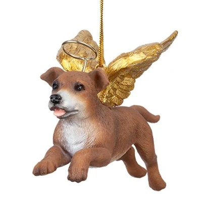 Afbeelding van Design Toscano JH170729 Kerstdecoratie Pitbull Cabot ornamenten voor honden