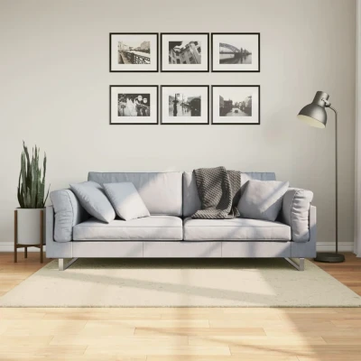 Afbeelding van Vloerkleed HUARTE laagpolig zacht wasbaar 120x170 cm crème