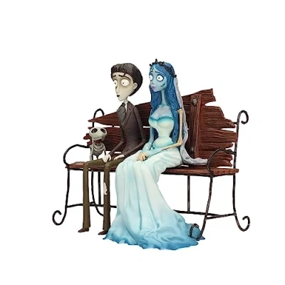 Afbeelding van SD toys Corpse Bride Set bruid Cadaver, Victor Van Dort en Emily, figuur, schaal 1/10, meerkleurig (SDTWRN89688)
