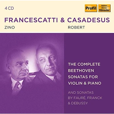 Afbeelding van Robert Cascadesus Francescatti &amp; Casadesus The Complete Beethoven (4 CD)