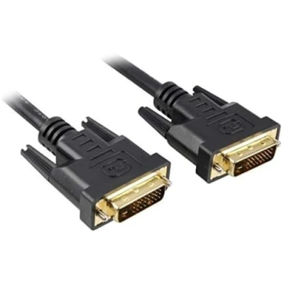 Afbeelding van PremiumCord DVI verbindingskabel 3m, Dual Link, D (24 + 1) stekker op stekker, digitaal, Full HD 1080P, max. resolutie: 2560 x 1600 pixels 60Hz, kleur zwart