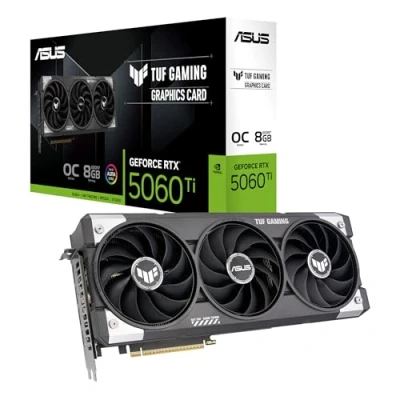 Afbeelding van ASUS TUF GAMING RTX5060TI O8G NVIDIA GeForce RTX 5060 Ti 8 GB GDDR7