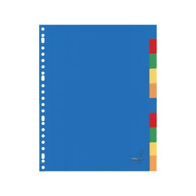 Afbeelding van Tabblad Kangaro A4 blanco PP 120micron krimp a 10 sets