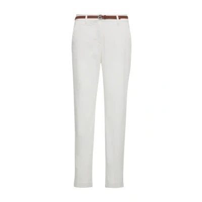 Afbeelding van comma Broek, Dames, Maat: 36, Weiß