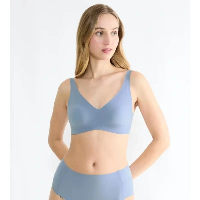 Afbeelding van Sloggi Zero Feel 2 0 Soft Bra IJsblauw X Large Dames
