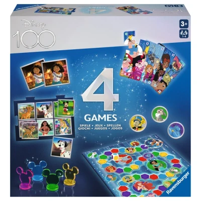 Afbeelding van Disney 100 jaar 4 in 1 spellen 22341