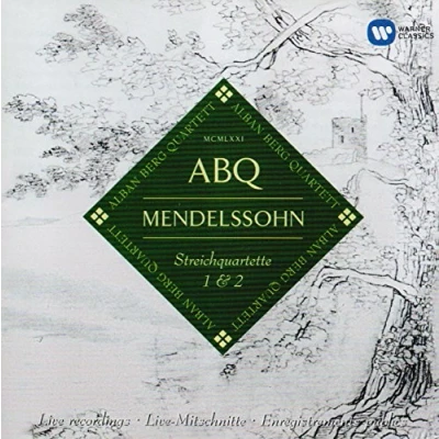 Afbeelding van Alban Berg Quartett String Quartets Op.12 &amp; Op.13