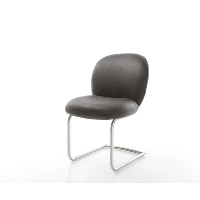 Afbeelding van sledemodel Nube Flex rond roestvrij staal antraciet vintage pocketveer kern