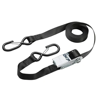 Afbeelding van MasterLock Spanband met S haken en ratel 5,0m x 25 mm