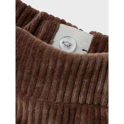Afbeelding van Name it broek jongens bruin NMMnelur maat 98