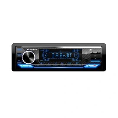 Afbeelding van Caliber Autoradio, Bluetooth 1DIN, DAB+/FM tuner, 4 x 100 W, USB/Micro SD, 2,1 A oplaadfunctie, AUX in, handsfree, externe microfoon, RCA uitgang, lichtshow MP3/WMA/APE/FLAC/AAC