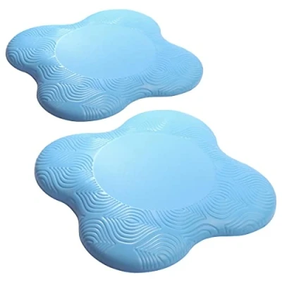 Afbeelding van CampTeck U7220 Yoga Knie Pads, Mat Ondersteuning Blauw