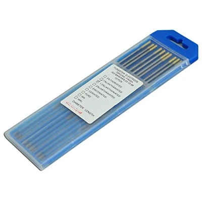 Afbeelding van RIVERWELD 1,5 procent Lanthanated WL15 Gold Tig lassen wolfraam elektrode 2.4x175mm 10pk