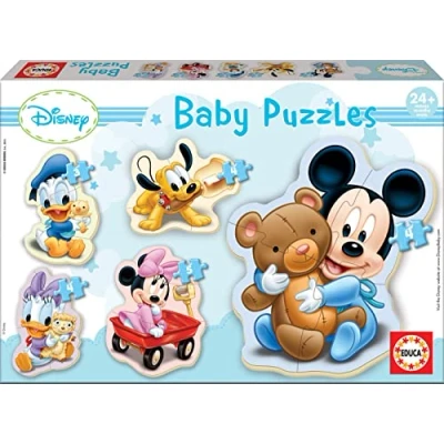 Afbeelding van Set van 5 Puzzels Mickey Mouse