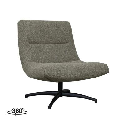 Afbeelding van Label51 Calix fauteuil bouclé truffel grijs Boucle