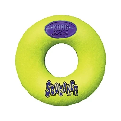 Afbeelding van Kong Air Dog Squeaker Donut hondenspeelgoed, mittel, medium