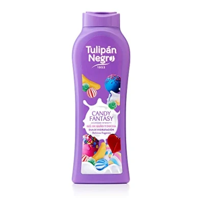 Afbeelding van Tulipán Negro Douchegel/ Shampoo Gel de Bano y Ducha Candy Fantasy / Intensief 720ml