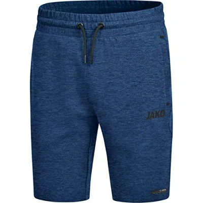 Afbeelding van JAKO Short Premium Basics Marine gemeleerd