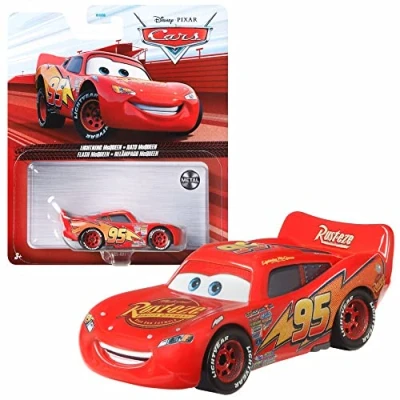 Afbeelding van Selectie Voertuigen Racing Style Disney Cars Die Cast 1:55 Auto Mattel, DXV29N 3 Single:Lightning McQueen