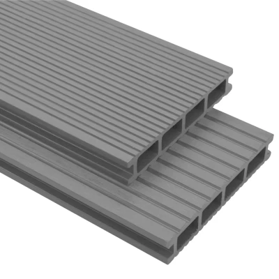Afbeelding van Terrasplanken HKC met accessoires 10 m² 2,2 m antraciet