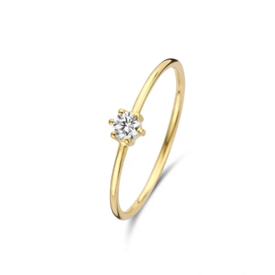 Afbeelding van Isabel Bernard Ring goud / transparant