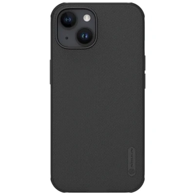 Afbeelding van Nillkin Super Frosted Shield Apple iPhone 15 Plus Hoesje Zwart