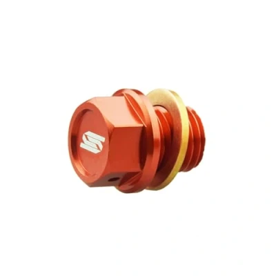 Afbeelding van Scar Magnitische Olieaftapplug Oranje GasGas MC125 MC250F MC450F MC65 MC50 2021 2023 MC250 2022 MC85 2024