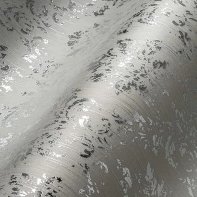 Afbeelding van Architects Paper textielbehang metallic zijde behang met ornamenten barok 10,05 m x 0,53 grijs Made in Germany 306622 30662 2