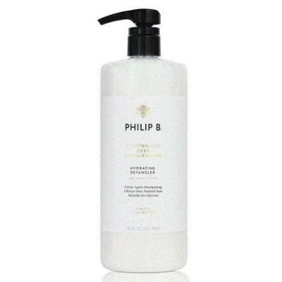 Afbeelding van Philip B Oils &amp; Conditioners African Shea Butter Lightweight 947ml Voor Alle Haartypen