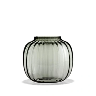 Afbeelding van Holmegaard Primula vaas ovaal 17,5 cm Smoke