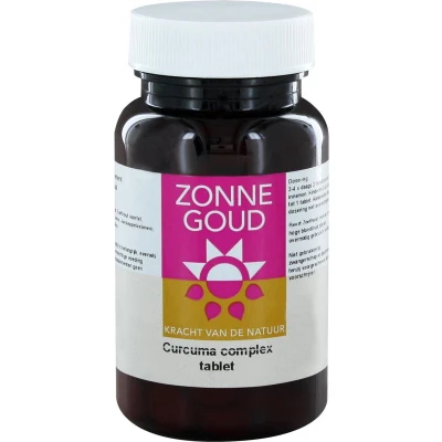 Afbeelding van Zonnegoud Curcuma Complex Tabletten 120st