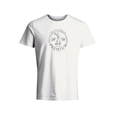 Afbeelding van JACK &amp; JONES JPRBLUBRAXTON SS Tee Crew Neck FST, cloud dancer, M