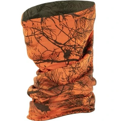 Afbeelding van Fjallraven 87130 626 261 Lapland Neck Gaiter/Lapland Gaiter Halswarmer Unisex Volwassenen Groen Camo Oranje Multi One Size