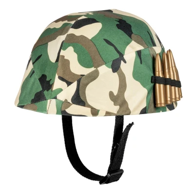 Afbeelding van Boland Kinderhelm Militair Verstelbaar Kinderen Jongens en meisjes Militairen Leger