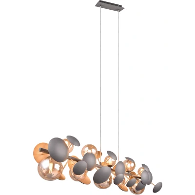 Afbeelding van Trio Leuchten Bubble Hanglamp Antraciet 317401042