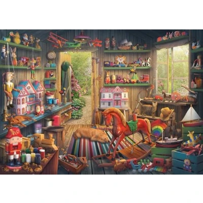 Afbeelding van Ravensburger Legpuzzel Nostalgisch Speelgoed, 1000st.